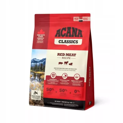 Acana Classic Red  Meat Dog 2kg adult wołowina jagnięcina