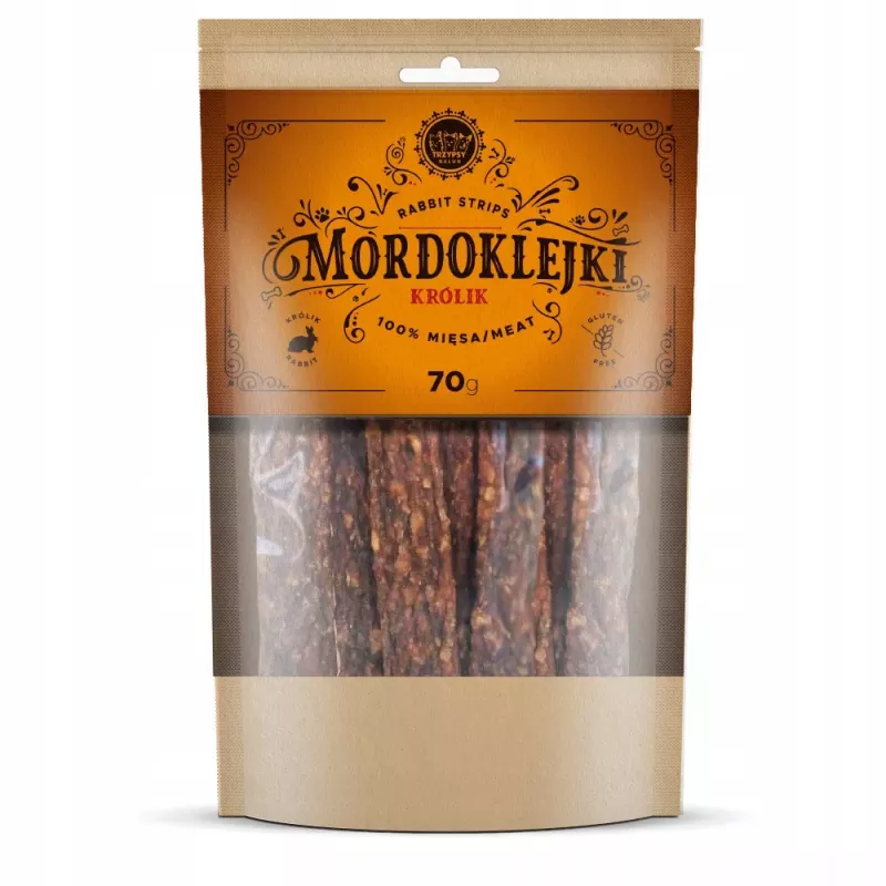 Trzypsy mordoklejki z królika 70g