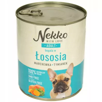 Łosoś marchewka 800g