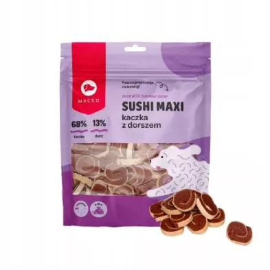 Maced Sushi maxi kaczka z dorszem 500g