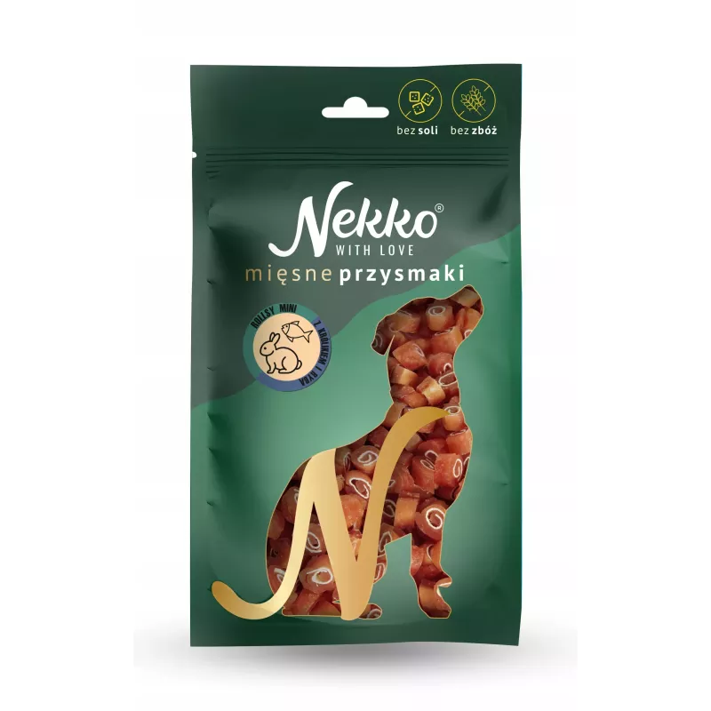 Nekko Rollsy z królikiem i rybą 80g