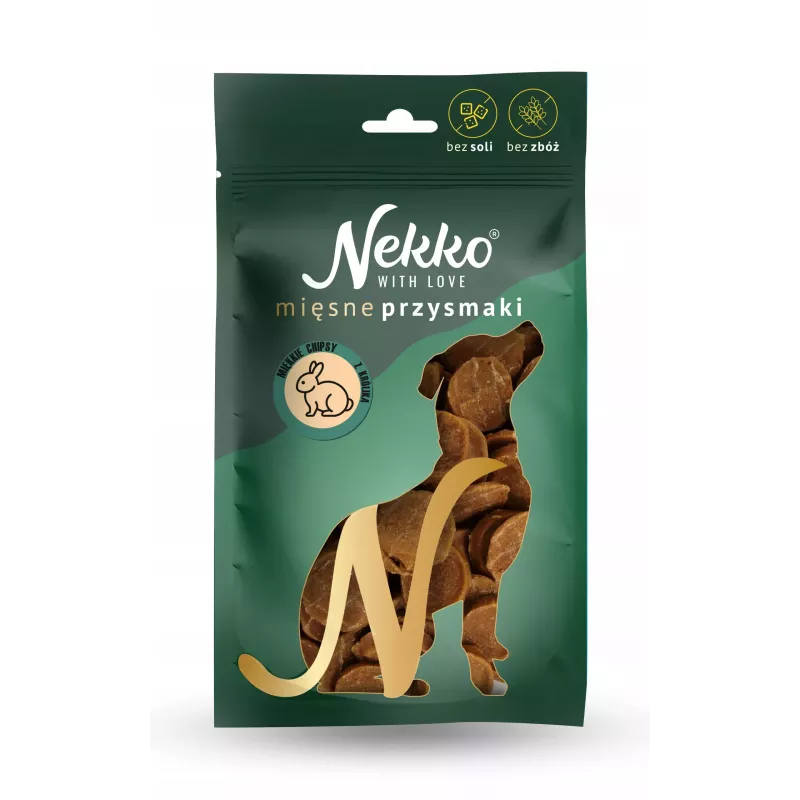 Nekko Chipsy z królika 80g