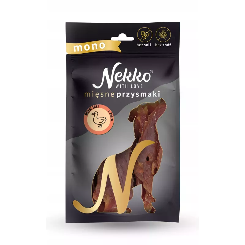 Nekko Mono miękkie filety z kaczki 80g