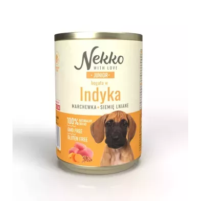 Nekko Junior Indyk 400g