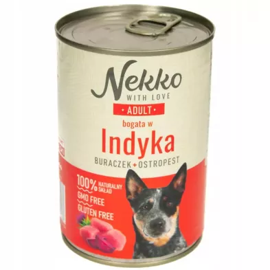 Nekko Adult  indyk burak 400g