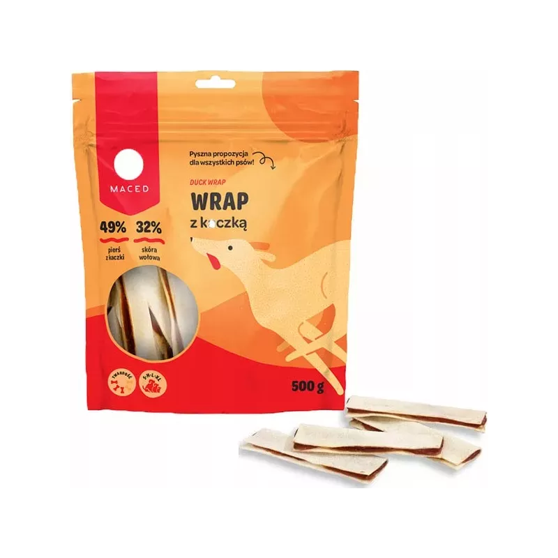 Maced Chips wrap z kaczką 500 g