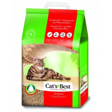 Żwirek drewniany Cat's Best Original 20L