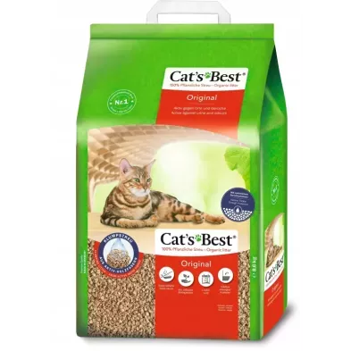 Żwirek drewniany Cat's Best Original 20L