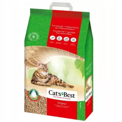 Żwirek drewniany Cat's Best Original 20L