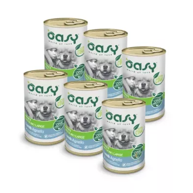 Zestaw Oasy  Pies One  Protein  Adult  jagnięcina Puszka 6x400g