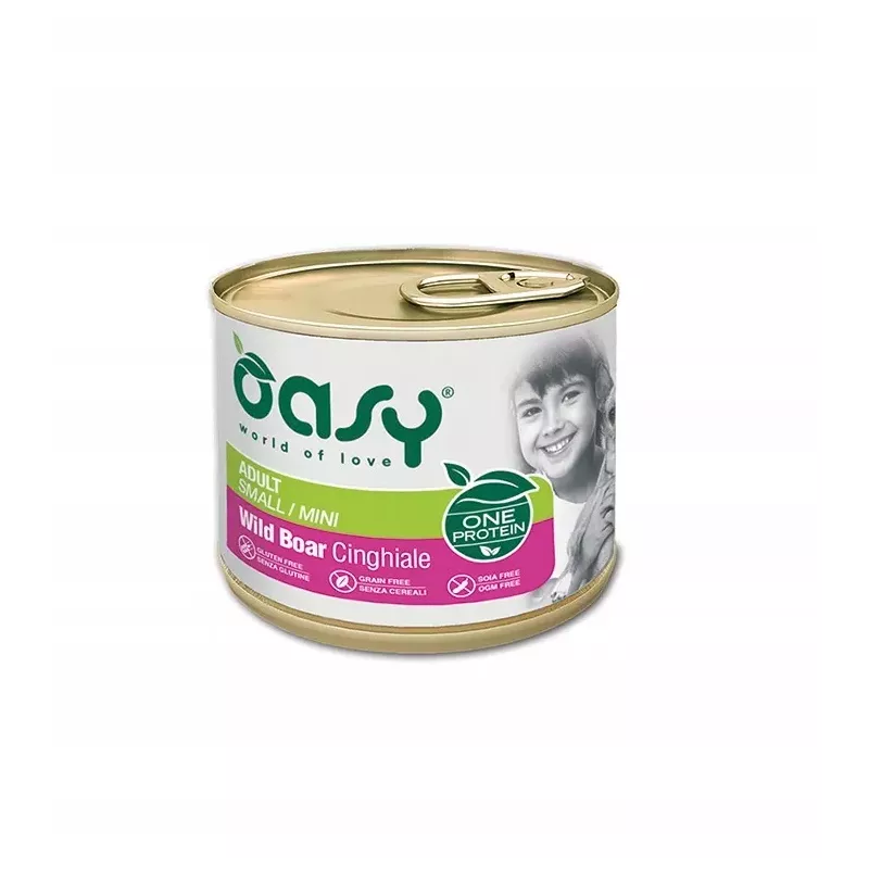 Oasy Pies One Protein Adult Mini dzik  200g