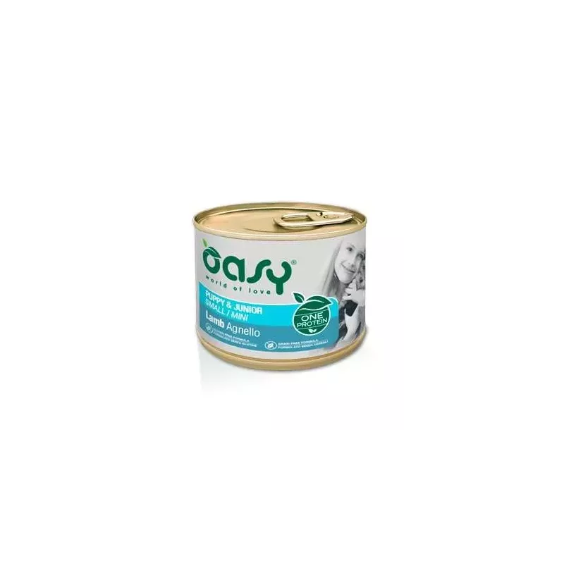 Oasy Oneprotein puppy junior mini  jagnięcina 200g