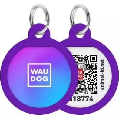 Waudog adresówka z ID paszportem QR