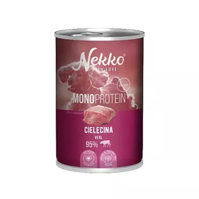 Nekko Mono Adult Cielęcina 400g