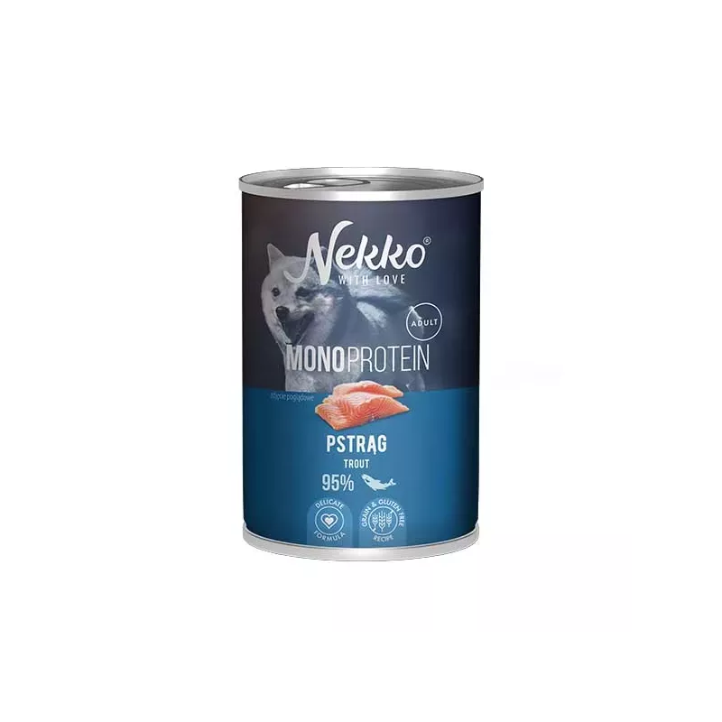 Nekko  Mono Adult Pstrąg 400g