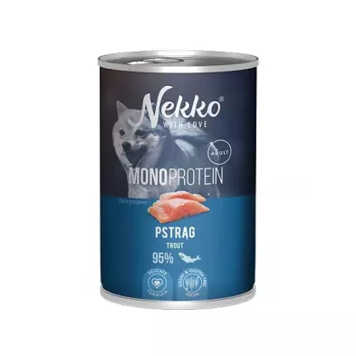 Nekko  Mono Adult Pstrąg 400g