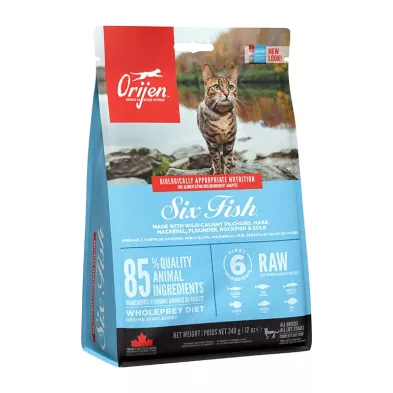 ORIJEN Six Fish Cat – Karma dla Kota z Wysoką Zawartością Ryb