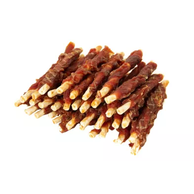 Mięsołaki Pałeczki owinięte mięsem z kaczki 80g | REKSIOZOO