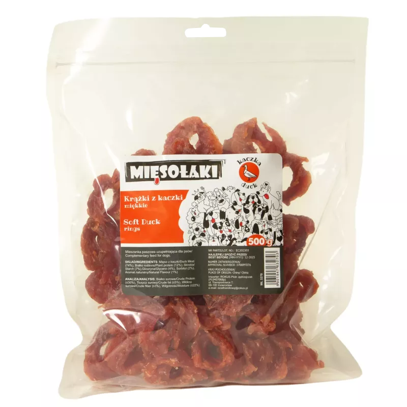 mięsołaki krążki z kaczki