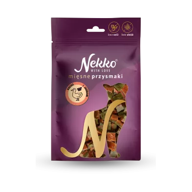 nekko przysmak dla kota kaczka jagody