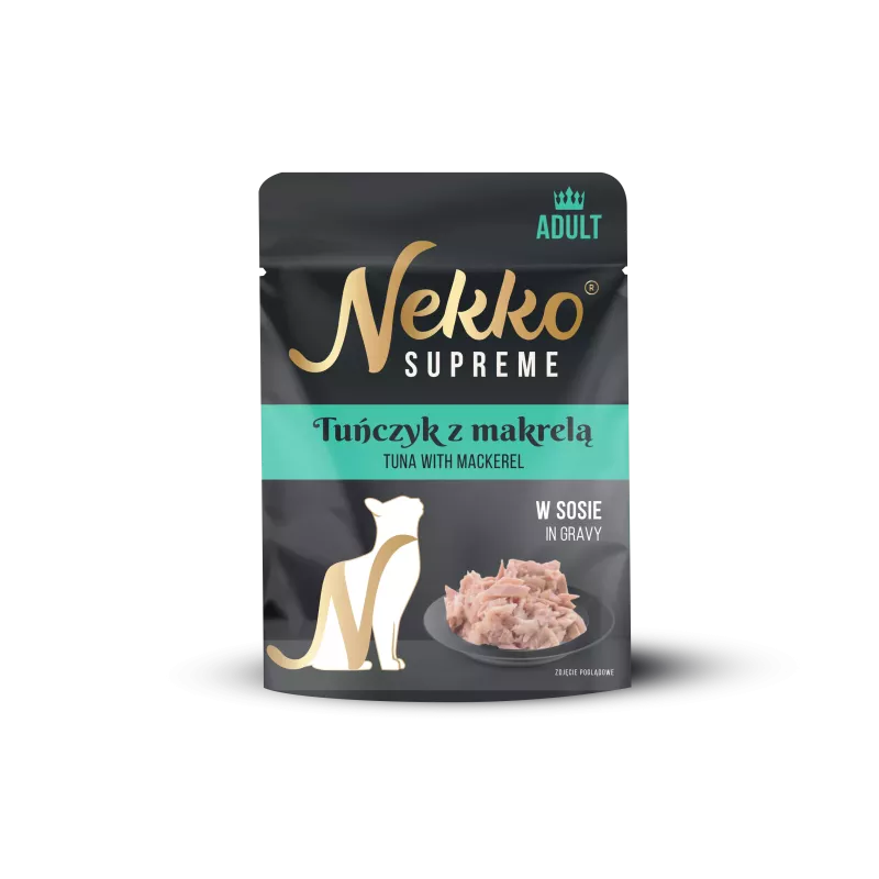 karma dla kota saszetki